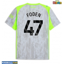 Manchester City Phil Foden #47 3rd trikot 2025-26 Kurzarm